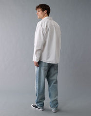 AE Everyday Relaxed Oxford Button-Up Shirt
