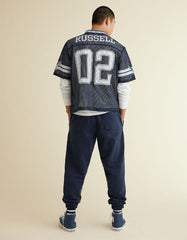 AE x Russell Athletic Graphic Mesh Jersey