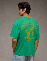 AE Boxy Notre Dame Fighting Irish Graphic T-Shirt