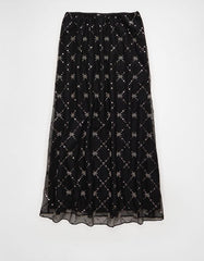 AE High-Waisted Sequin Maxi Skirt