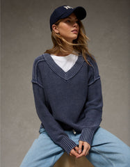 AE Long Weekend V-Neck Sweater