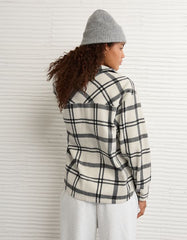 AE Oversized Plaid Shacket