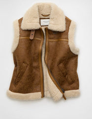AE Shearling Vest