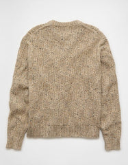 AE Cable Knit Crew Neck Sweater