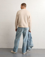 AE Cozy Cabin Budweiser Graphic Sweater