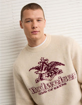 AE Cozy Cabin Budweiser Graphic Sweater