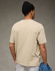 AE Boxy Sueded Jersey T-Shirt
