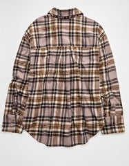 AE Plaid Button-Up Shirt