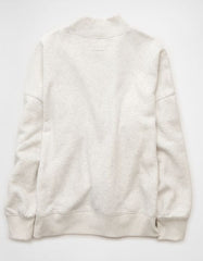 AE Everyday Luxe Mock Neck Sweatshirt