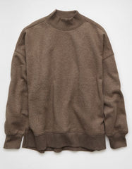 AE Everyday Luxe Mock Neck Sweatshirt