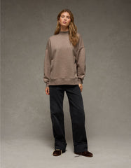 AE Everyday Luxe Mock Neck Sweatshirt