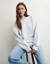 AE Everyday Luxe Mock Neck Sweatshirt