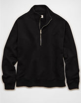 AE Everyday Luxe Quarter-Zip Sweatshirt