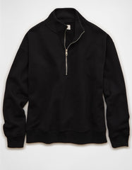 AE Everyday Luxe Quarter-Zip Sweatshirt