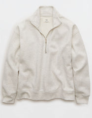 AE Everyday Luxe Quarter-Zip Sweatshirt