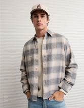 AE Relaxed Fit Everyday Flannel Shirt