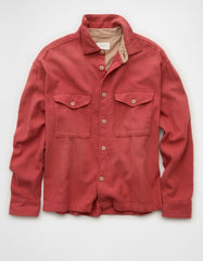 AE Boxy Everyday Flannel Shirt