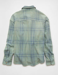 AE Boxy Everyday Flannel Shirt