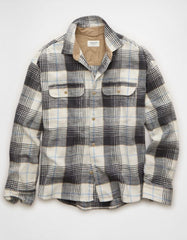 AE Boxy Everyday Flannel Shirt