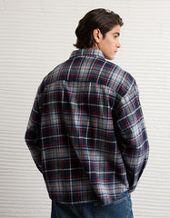AE Boxy Everyday Flannel Shirt