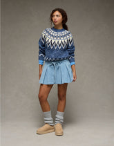 AE High-Waisted Pleated Mini Skirt