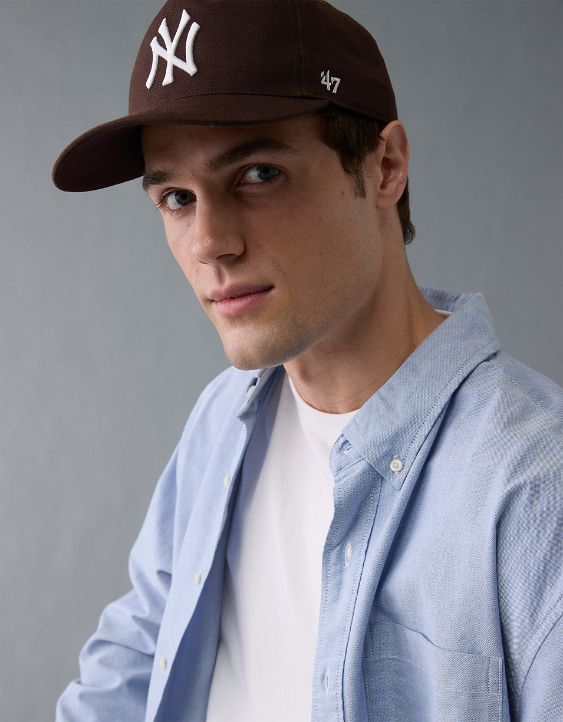 AE Everyday Classic Fit Oxford Button-Up Shirt