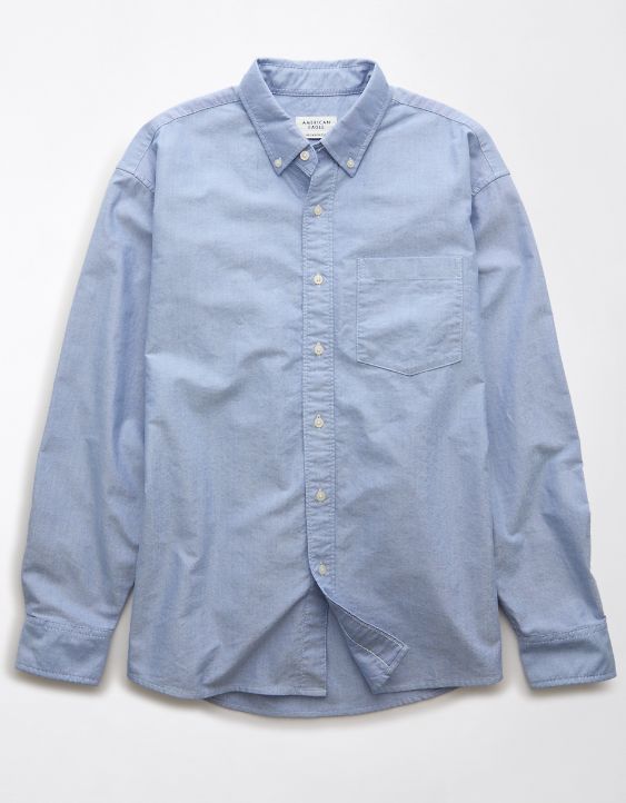AE Everyday Classic Fit Oxford Button-Up Shirt