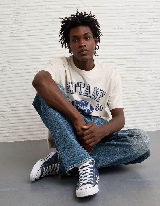 AE Boxy Penn State Nittany Lions Graphic T-Shirt