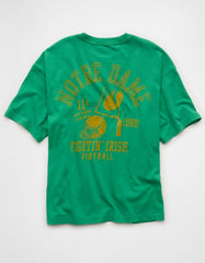AE Boxy Notre Dame Fighting Irish Graphic T-Shirt