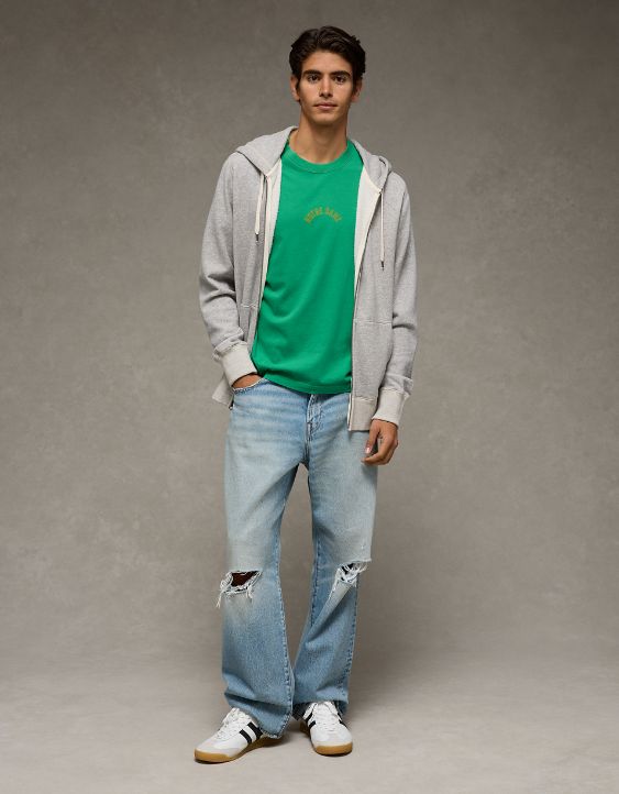 AE Boxy Notre Dame Fighting Irish Graphic T-Shirt