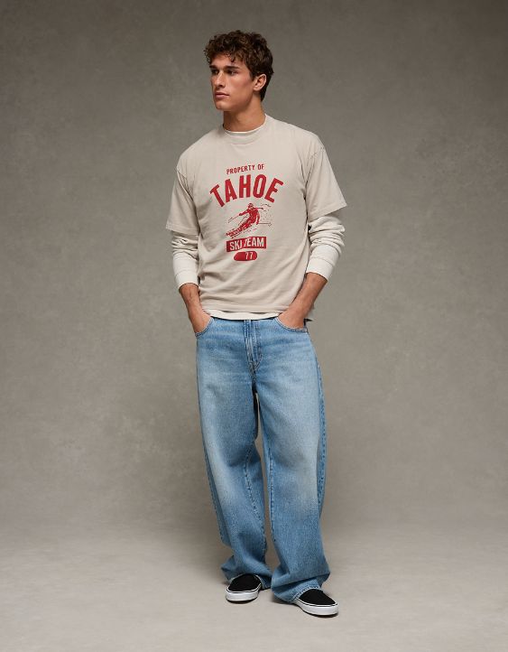 AE Boxy Destination Graphic T-Shirt