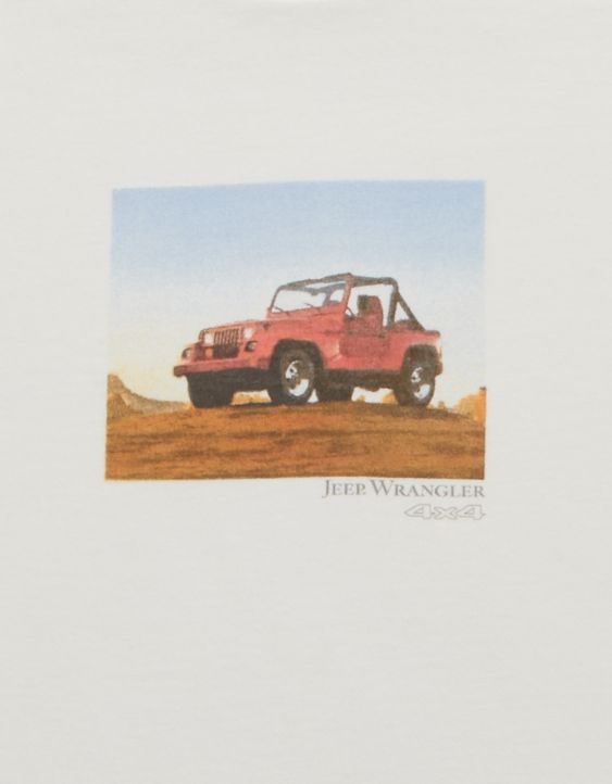 AE Boxy Jeep Graphic T-Shirt
