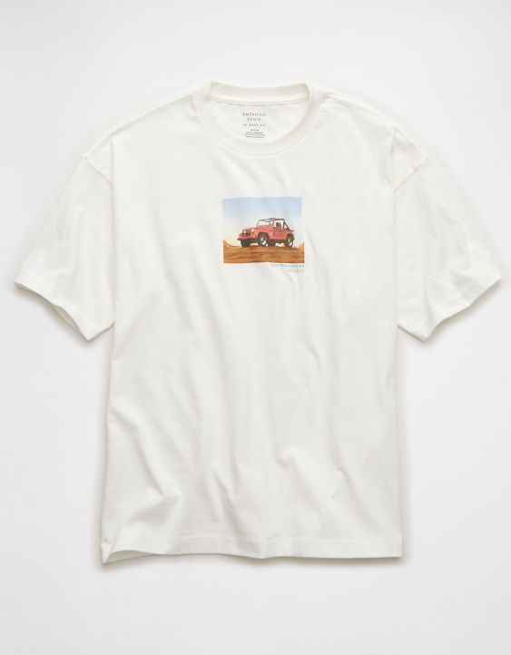 AE Boxy Jeep Graphic T-Shirt