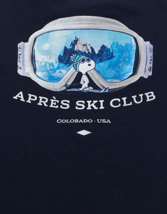 AE Boxy Snoopy Graphic T-Shirt