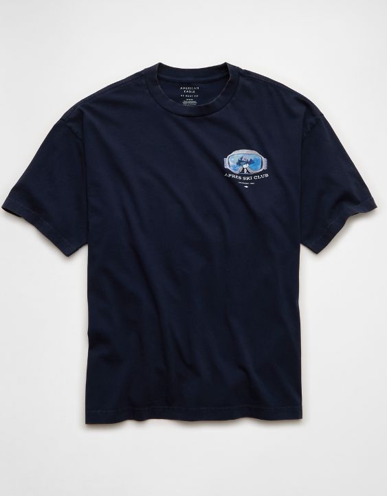 AE Boxy Snoopy Graphic T-Shirt