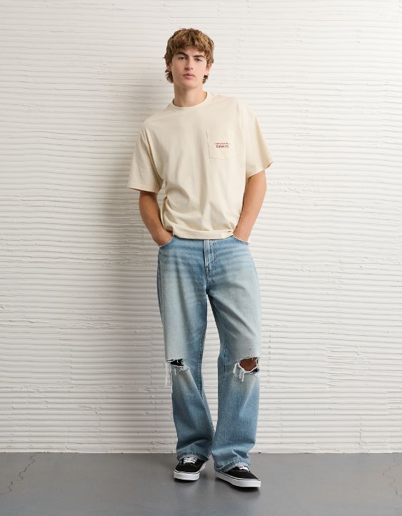 AE Boxy Guinness Graphic Pocket T-Shirt