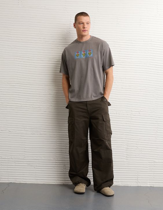 AE Boxy Grinch Graphic T-Shirt