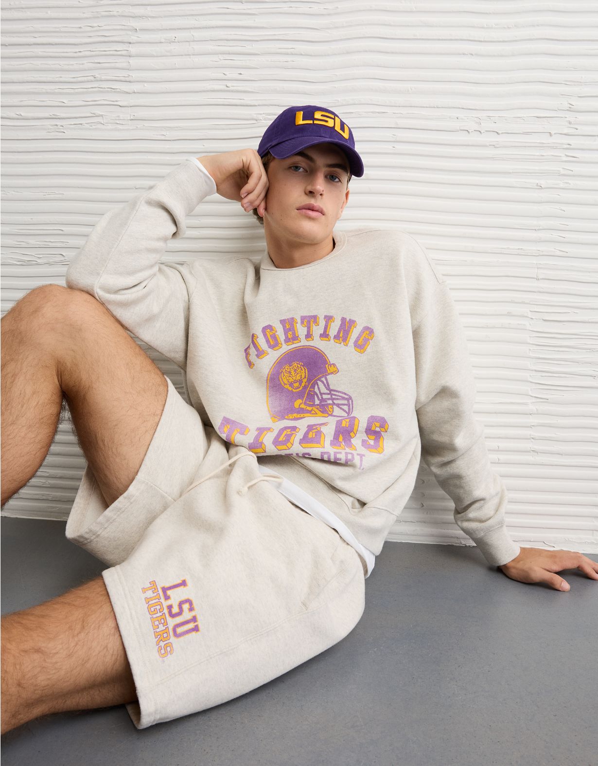 AE LSU Tigers Graphic Sweatshirt