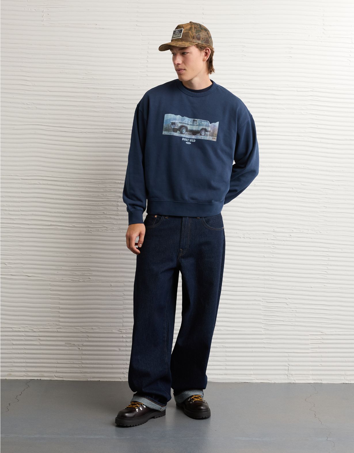 AE Ford Graphic Sweatshirt