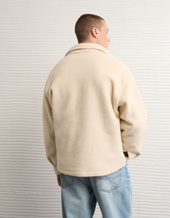 AE Sherpa Fleece Shacket