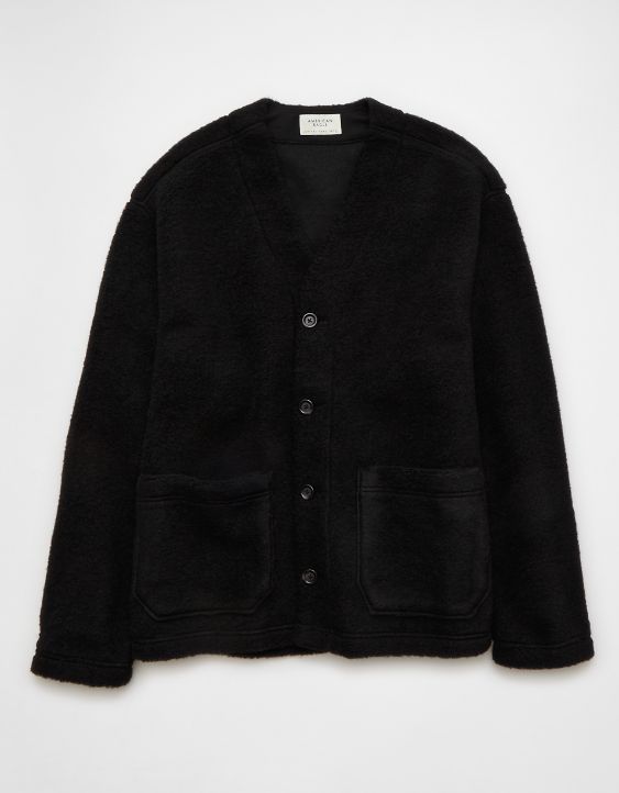AE Sherpa Fleece Cardigan