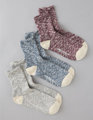 AE Marl Camp Socks 3-Pack