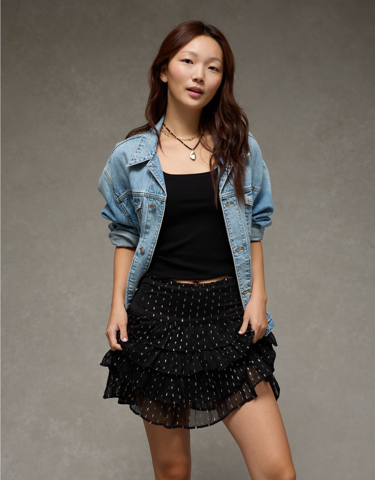 AE Ruffle Mini Skort