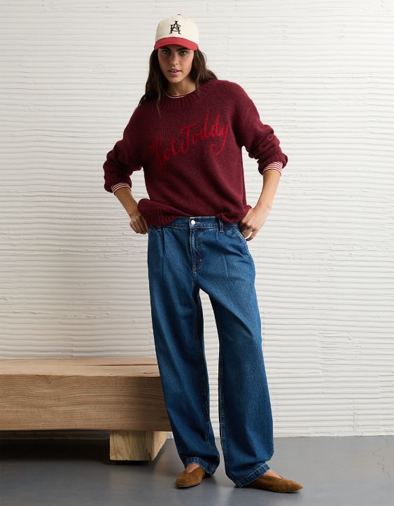 AE Whoa So Soft Classic Crew Neck Sweater