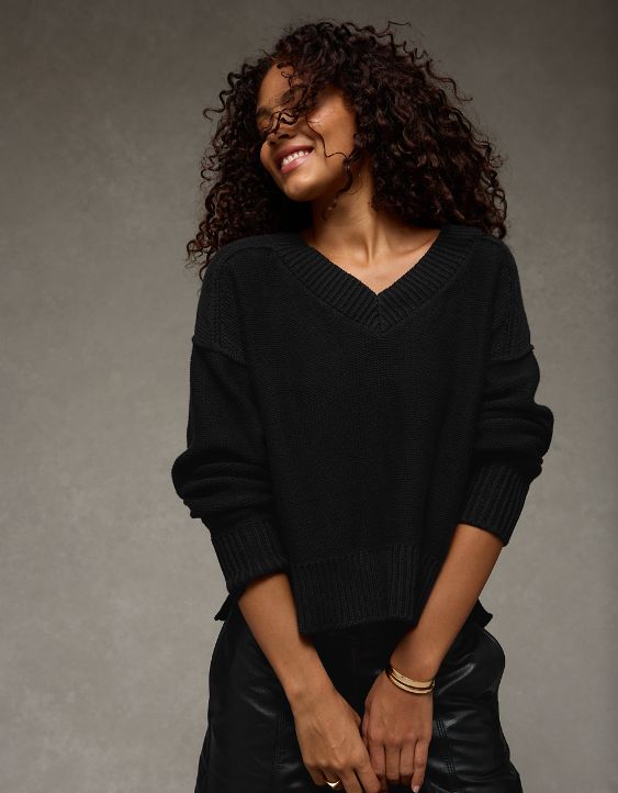AE Long Weekend V-Neck Sweater