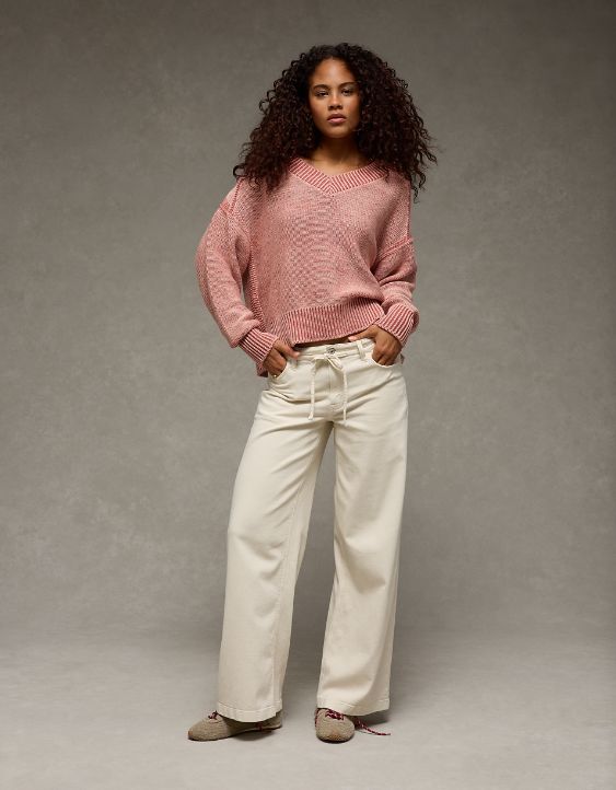 AE Long Weekend V-Neck Sweater