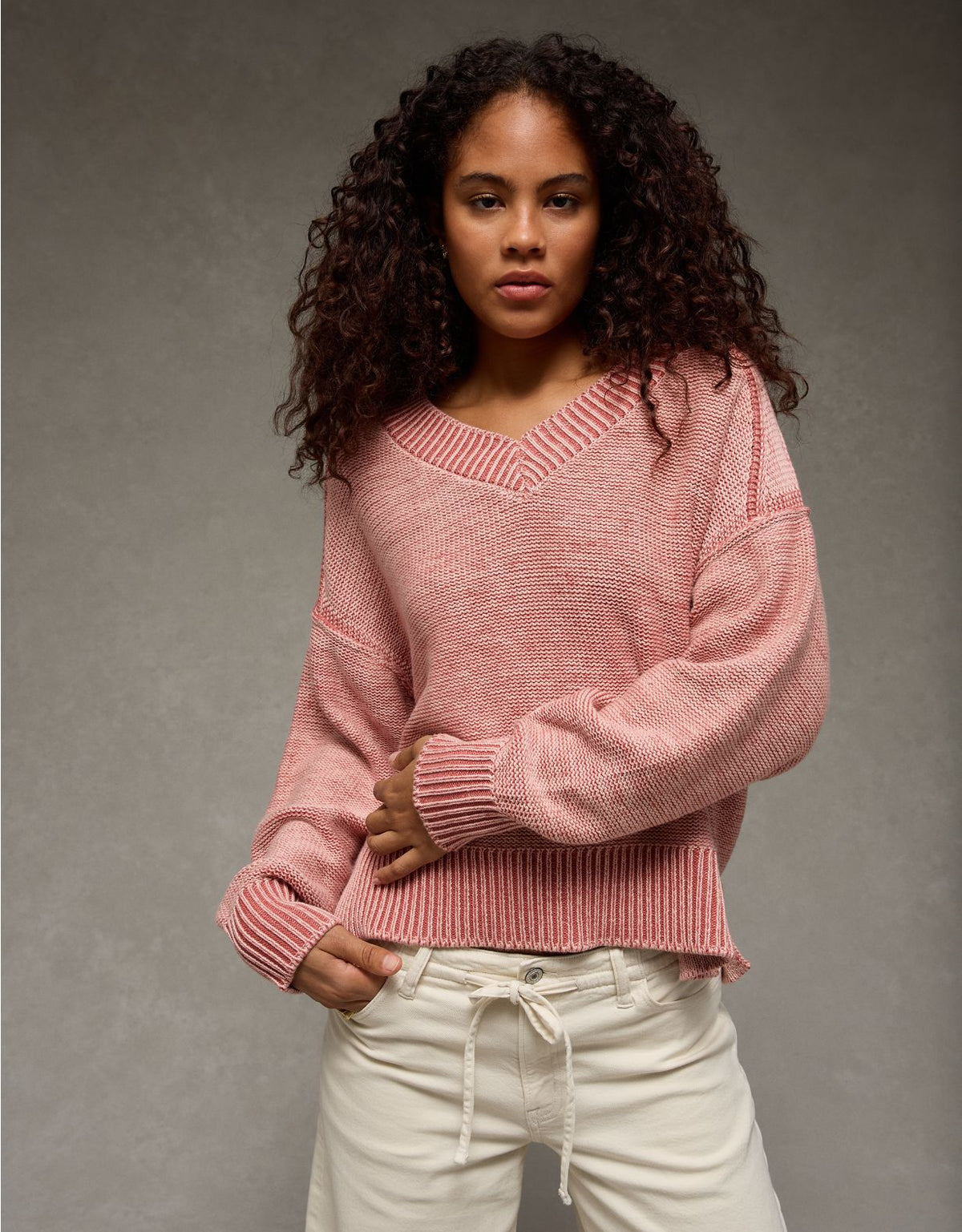 AE Long Weekend V-Neck Sweater