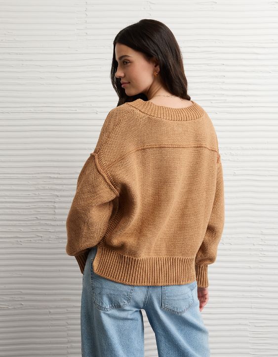 AE Long Weekend V-Neck Sweater