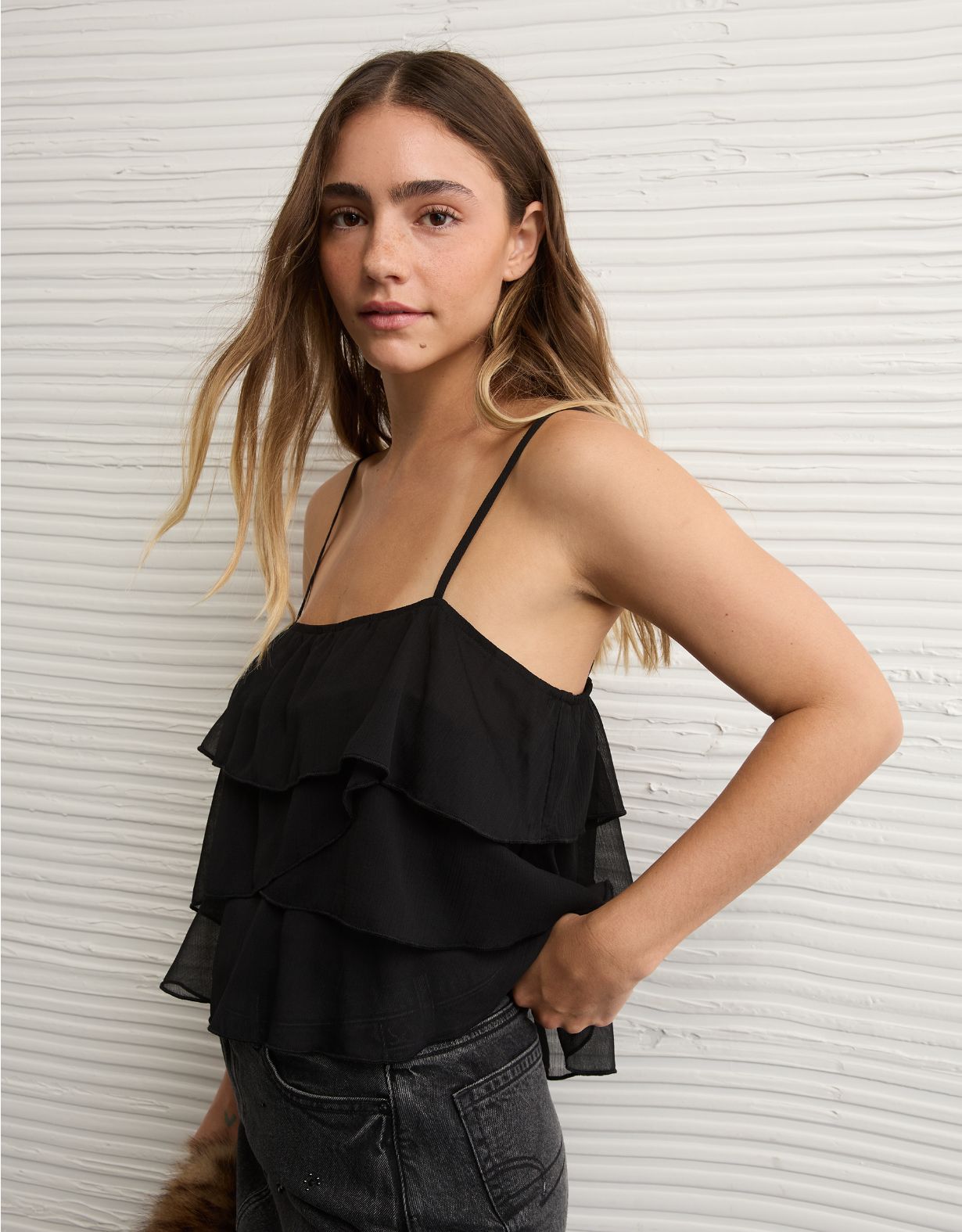 AE Tiered Ruffle Cami
