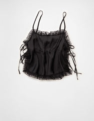 AE Side-Tie Lace Tank Top